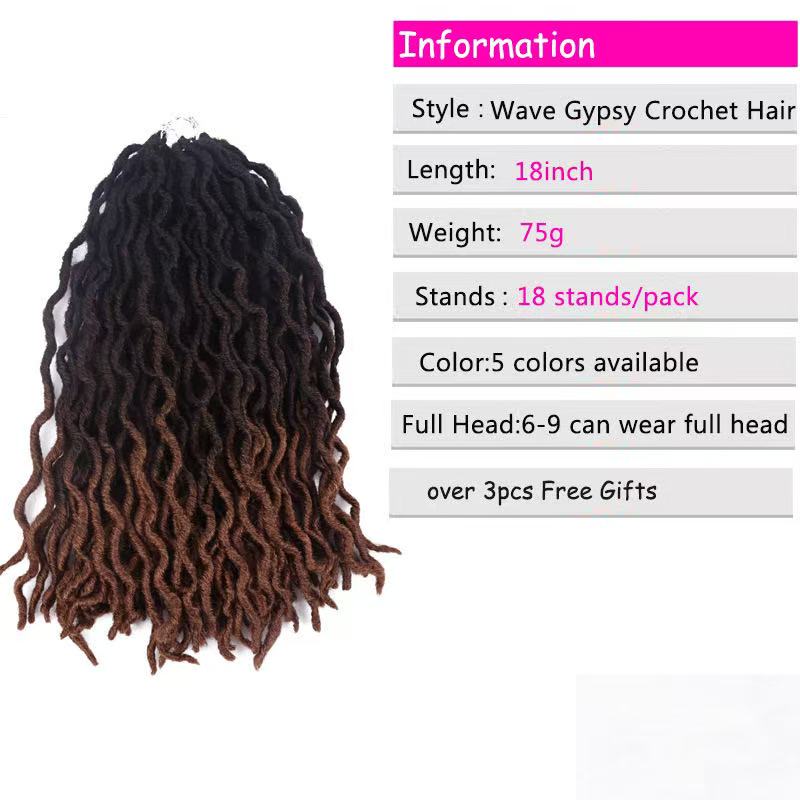 Synthetic hair products 